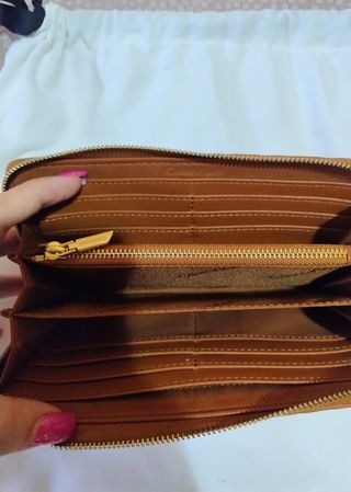 Cartera Calvin Klein marrón claro 