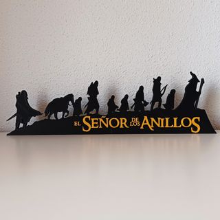 Cartel El Señor de los Anillos