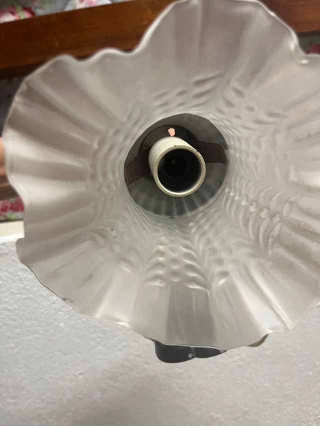 Aplique Pared Vintage Metal Gris