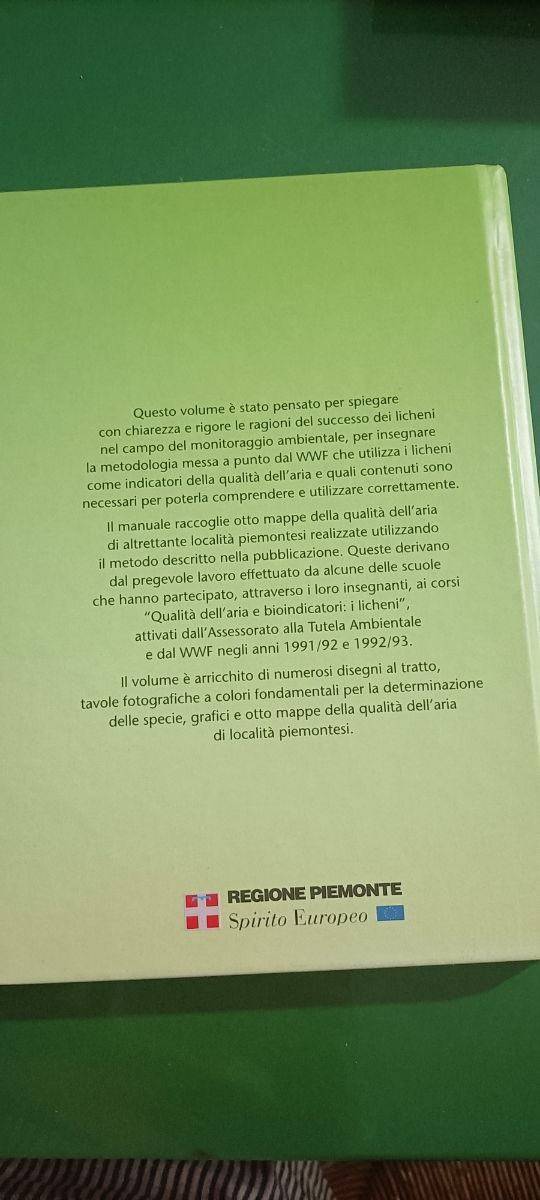 Libro: Licheni & Inquinamento Atmosferico (1997)
