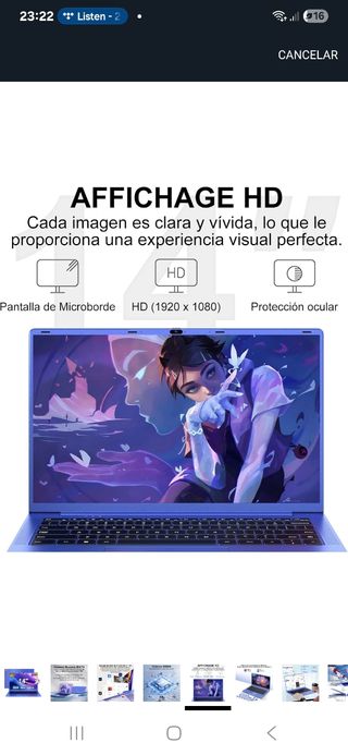Portátil Ruzava 14" - 8GB-256GB