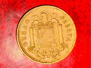Moneda 1 Peseta España 1966