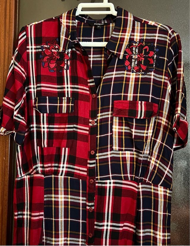 Vestido Desigual Largo Verano Talla 44