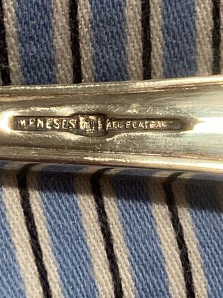 Cubiertos Meneses plata