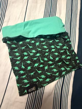 Braga cuello dinosaurio Heckbo - Verde de niño 