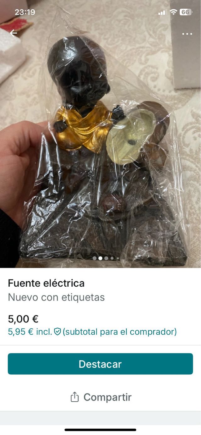 Fuente eléctrica decorativa