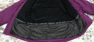 Cazadora morada Neak Peak  - Talla M