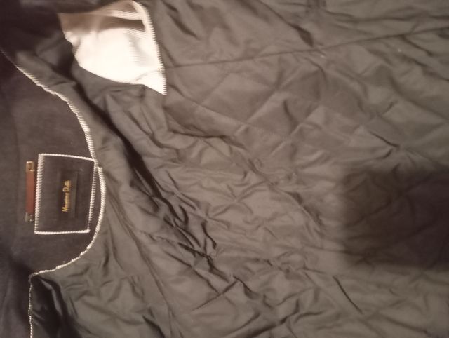 Abrigo Massimo Dutti negro