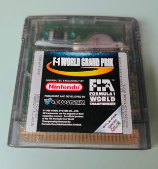 Lote 2 videojuegos GBC: F1 WGP & Harry Potter 