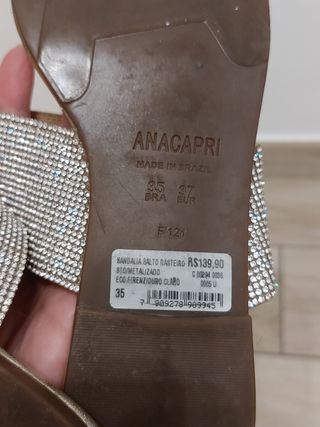 Sandali Anacapri Nuovi Num.37