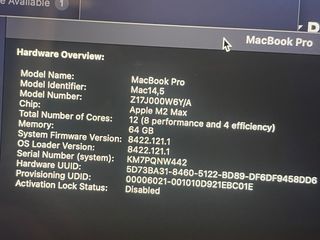 MacBook Pro M2 Max 64Gb - Plata