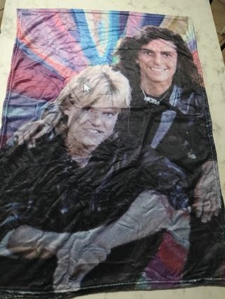 Coperta fleece multicolor - Modern Talking