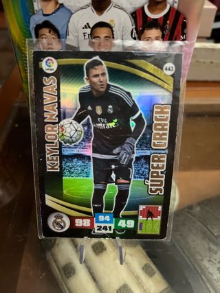 Cromo Keylor Navas Super Crack