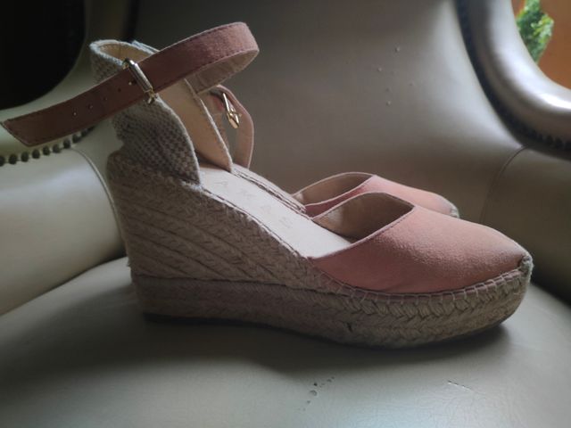 Cuñas Alhamas rosa talla 38