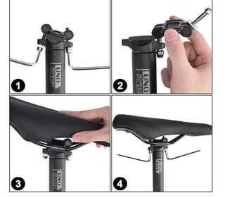 Tija de sillín bici Uno - Ajustable