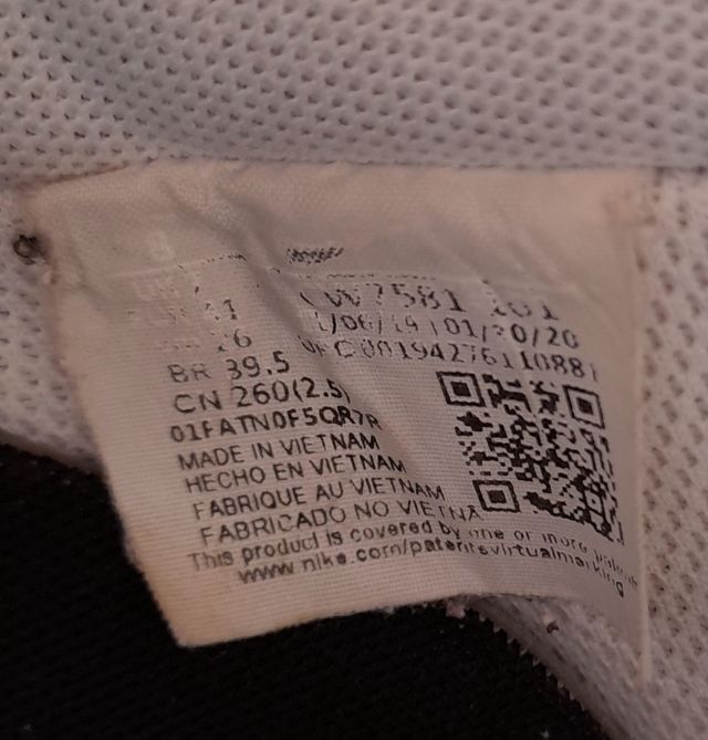 NIKE AIR FORCE 1 Blancas - 41