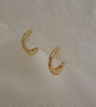 Pendientes de plata.
Baño de oro.