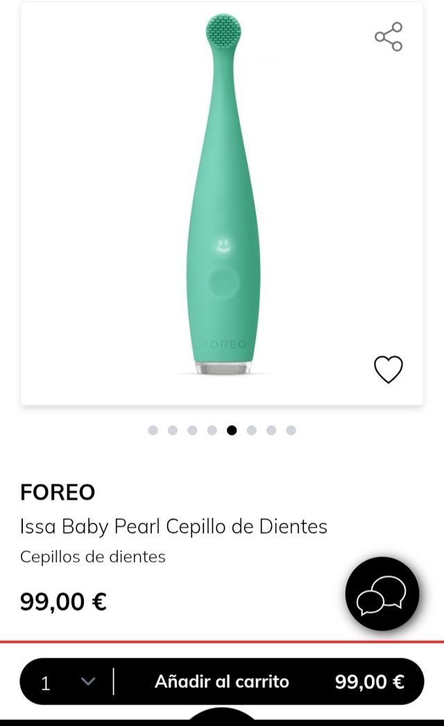 Cepillo dental FOREO Issa Baby