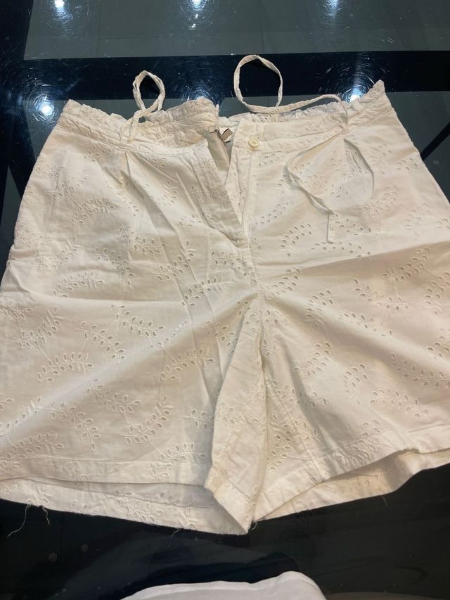 Shorts blancos verano