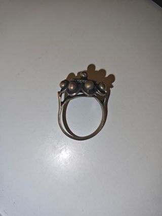 Anillo plata artesanal