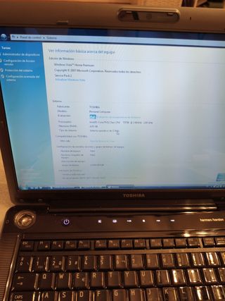 Portátil Toshiba Satellite A300-1L6