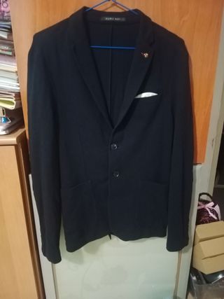 americana Zara azul marino XS-S