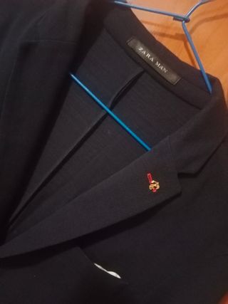 americana Zara azul marino XS-S