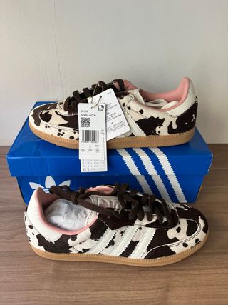 Adidas Samba OG Cow Print 38