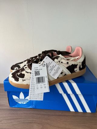 Adidas Samba OG Cow Print 38