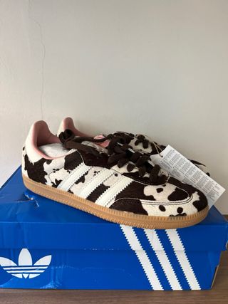 Adidas Samba OG Cow Print 38
