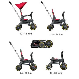Triciclo Doona Liki Trike S1 (10m-3a)