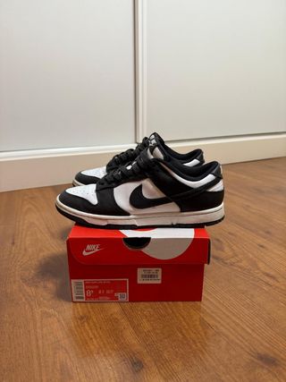 Nike Dunk Low Retro White Black Panda - 42