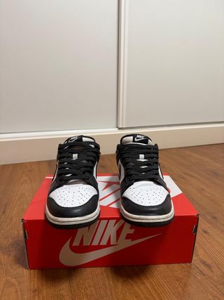 Nike Dunk Low Retro White Black Panda - 42