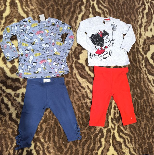 Lote14 prendas ropa niña  12-18-24 meses