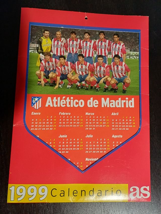 Calendario Atlético Madrid 1999
