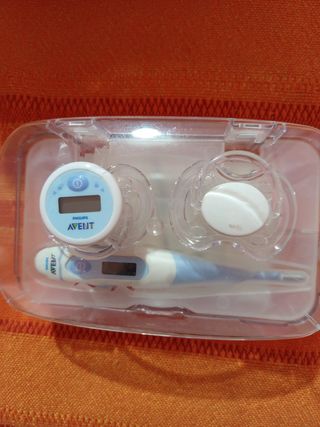Termómetro + Chupetes Avent Philips