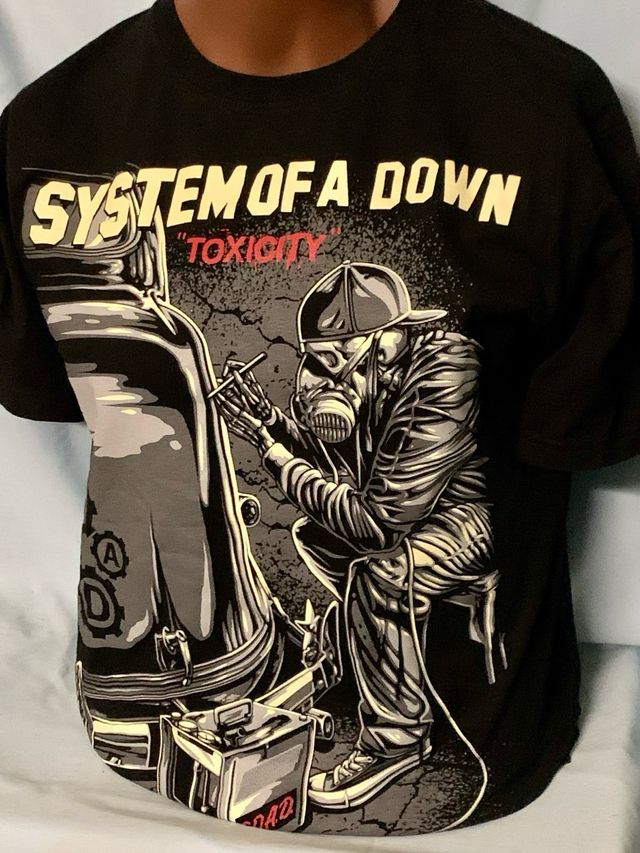 Camiseta System of a Down Toxicity talla-L