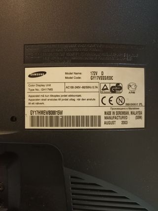 Monitor Samsung - Pantalla ordenador