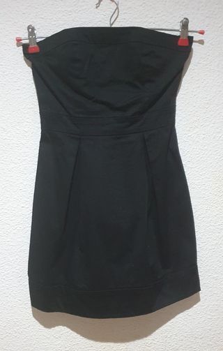 Vestido negro corto