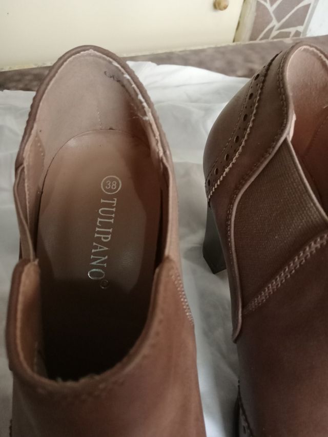 Stivaletti Tulipano Marrone Tg 38