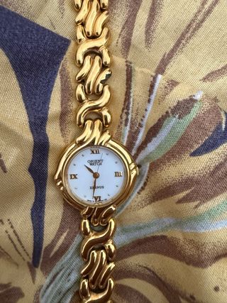 Reloj Orient mujer dorado