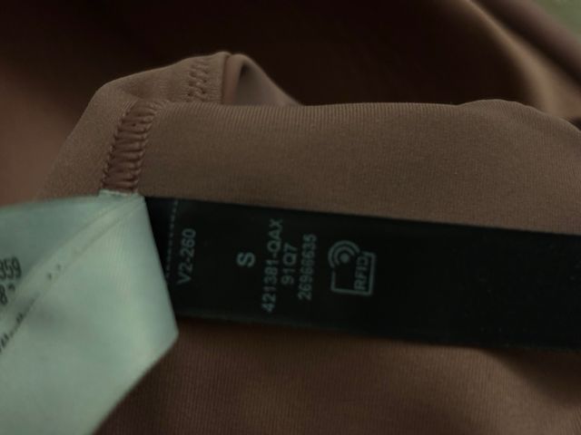 Sujetador deportivo marrón