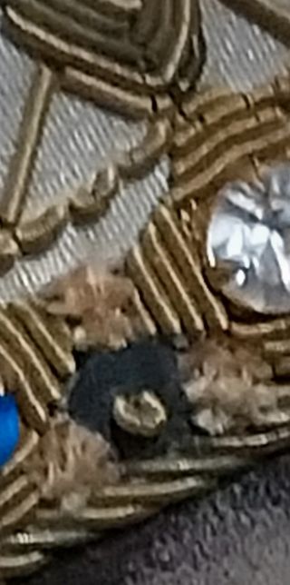 Cuadro Sg. XIX con joyas Santa Adelaida emperatriz