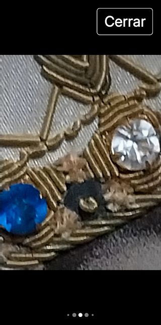 Cuadro Sg. XIX con joyas Santa Adelaida emperatriz