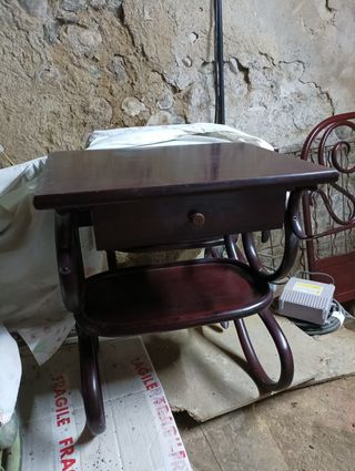 Cabecero cama matrimonio estilo vintage y 2 mesita