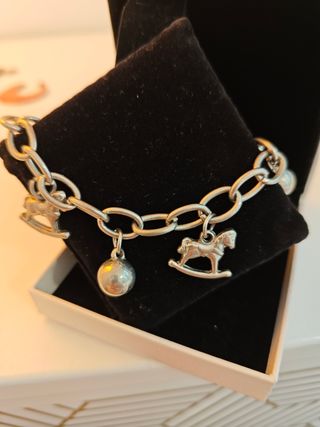 Bisutería: Pulsera charms caballos
