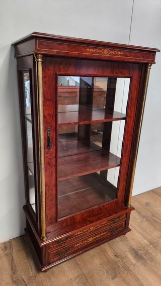 VITRINA CRISTALERA LIBRERIA
