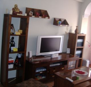 Muebles TV salón - Teca
