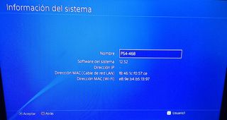 PS4 (PlayStation 4) muy cuidada.