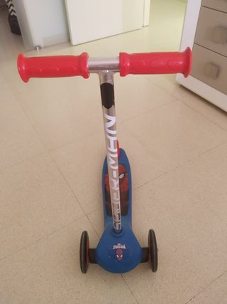 Patinete Spiderman infantil